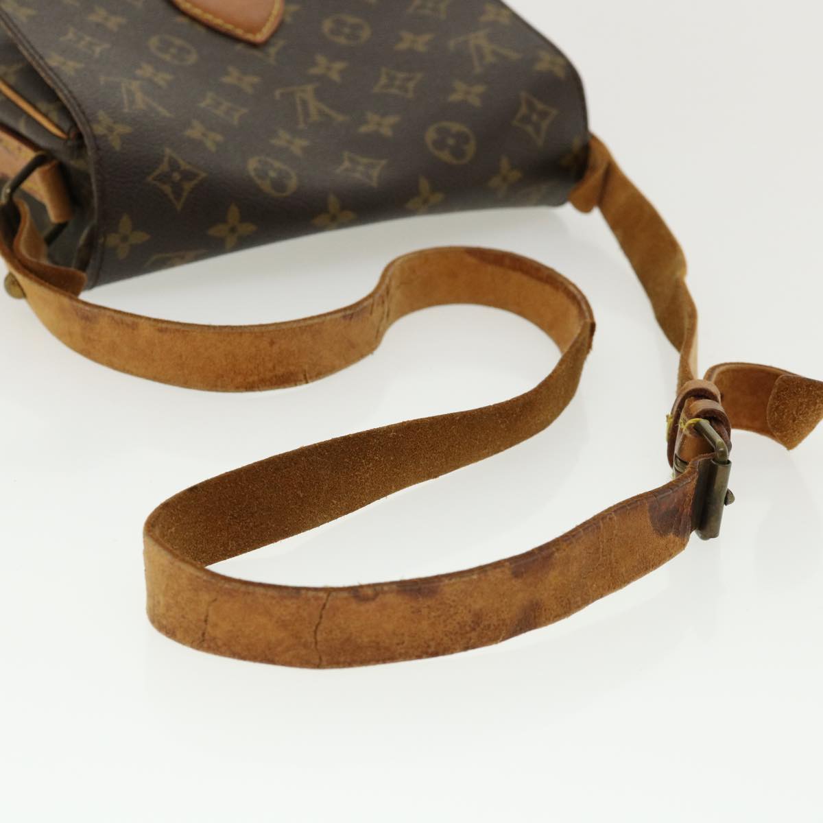 LOUIS VUITTON Monogram Cartouchiere GM Shoulder Bag M51252 LV Auth 32742