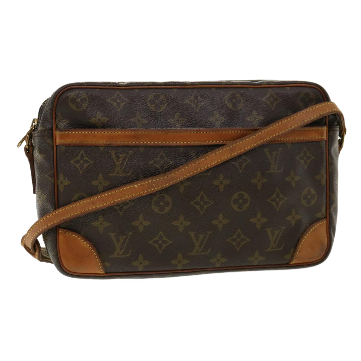 LOUIS VUITTON Monogram Trocadero 30 Shoulder Bag M51272 LV Auth 32750