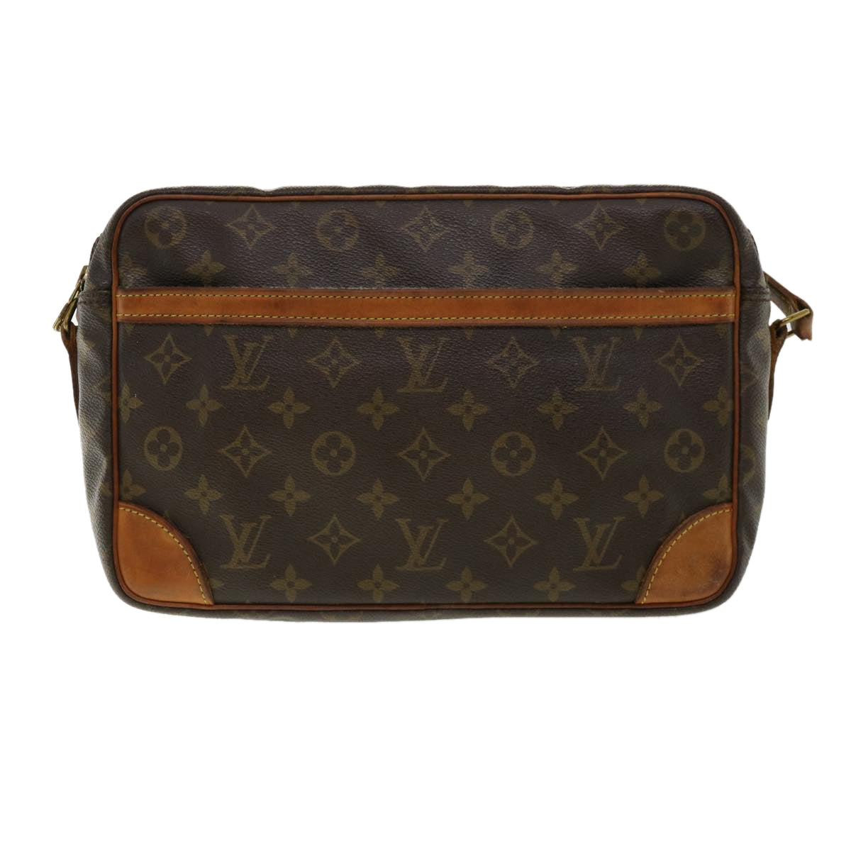 LOUIS VUITTON Monogram Trocadero 30 Shoulder Bag M51272 LV Auth 32750