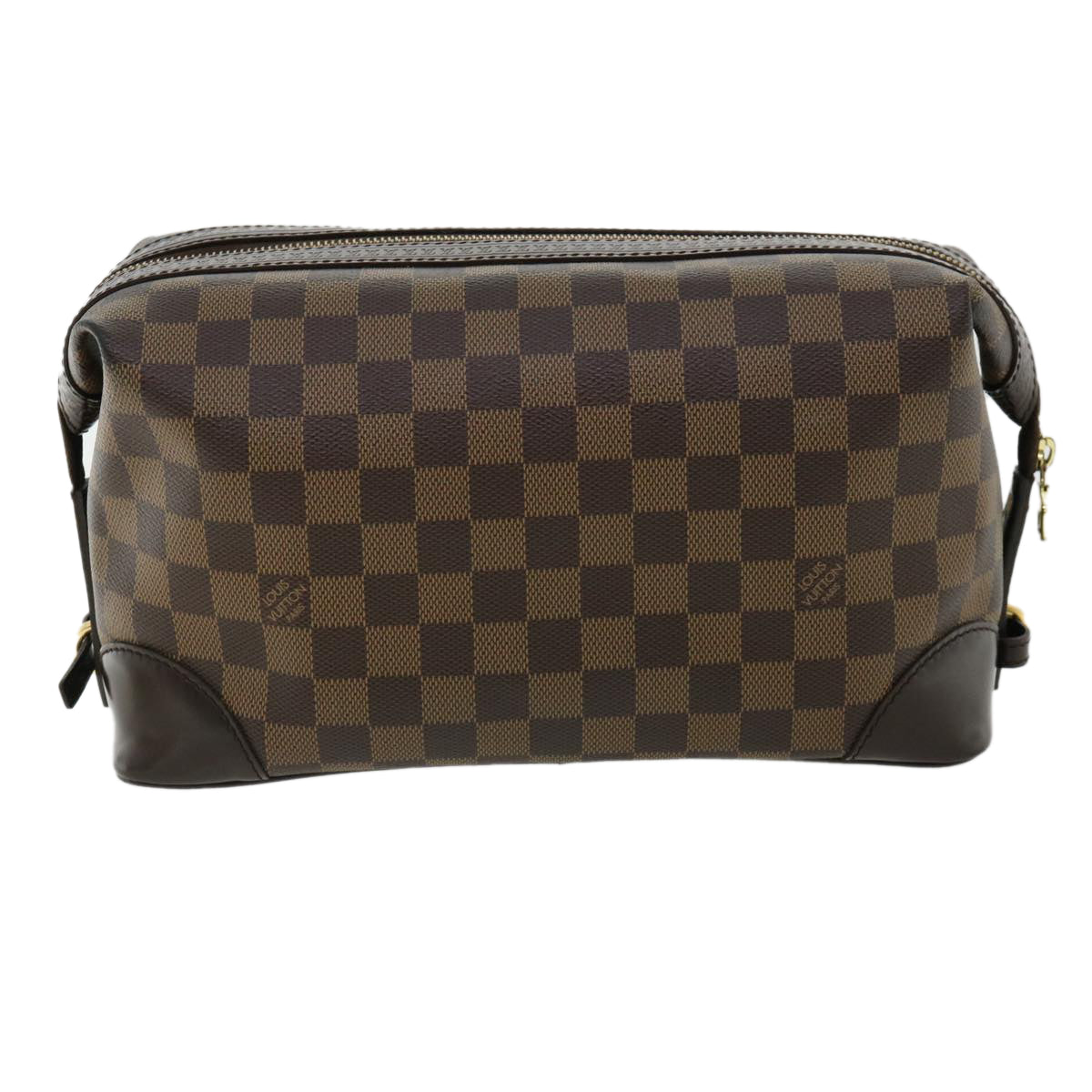 LOUIS VUITTON Damier Ebene Vaslab Wash Clutch Bag N41538 LV Auth 32757 - 0