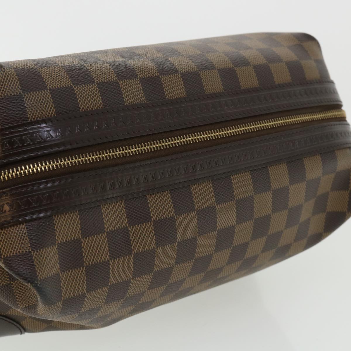 LOUIS VUITTON Damier Ebene Vaslab Wash Clutch Bag N41538 LV Auth 32757