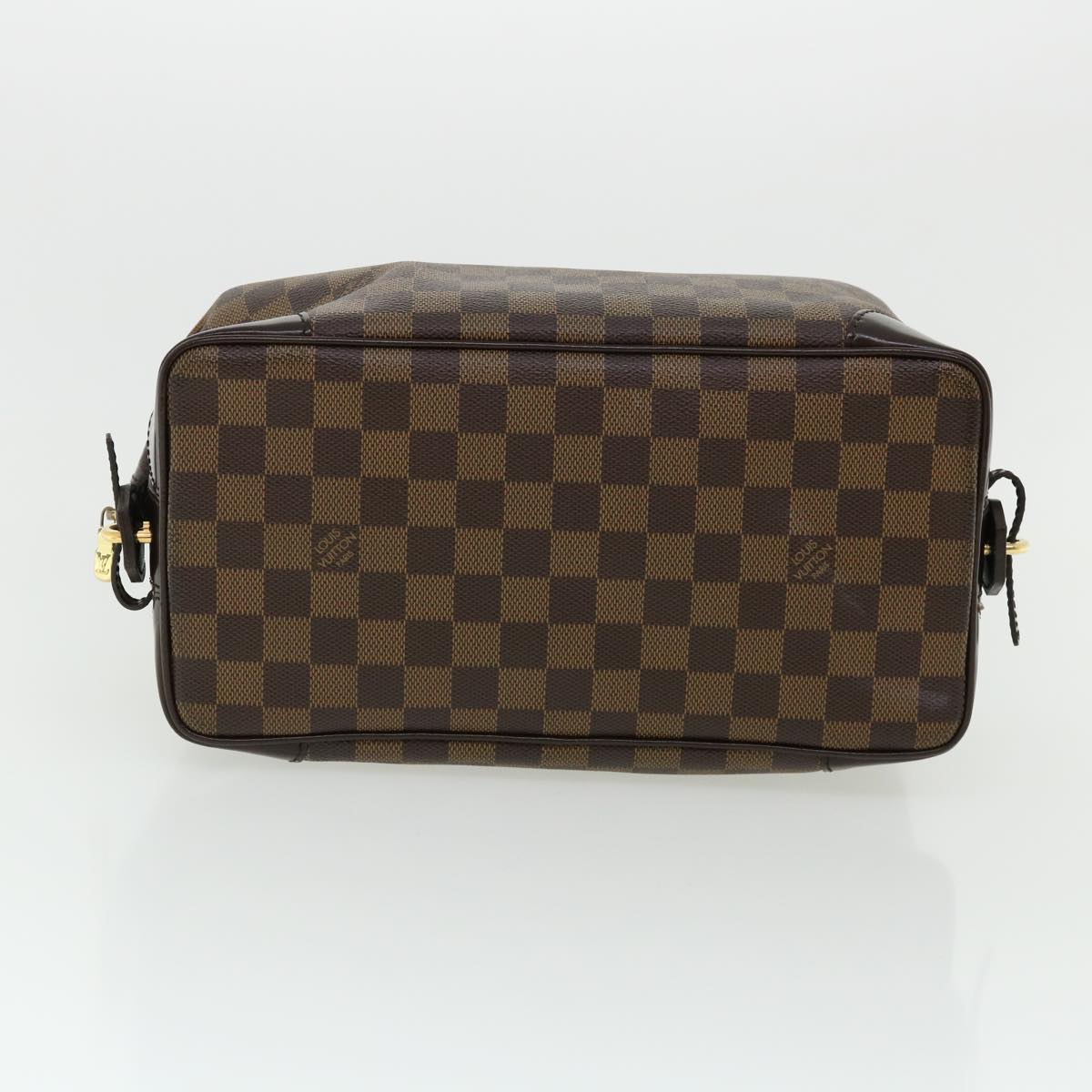 LOUIS VUITTON Damier Ebene Vaslab Wash Clutch Bag N41538 LV Auth 32757