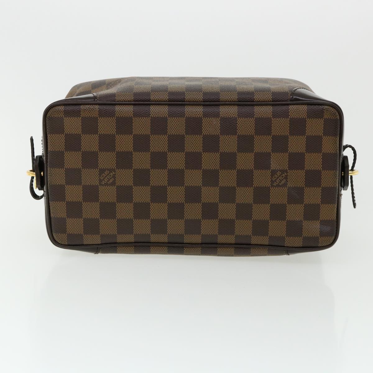 LOUIS VUITTON Damier Ebene Vaslab Wash Clutch Bag N41538 LV Auth 32757