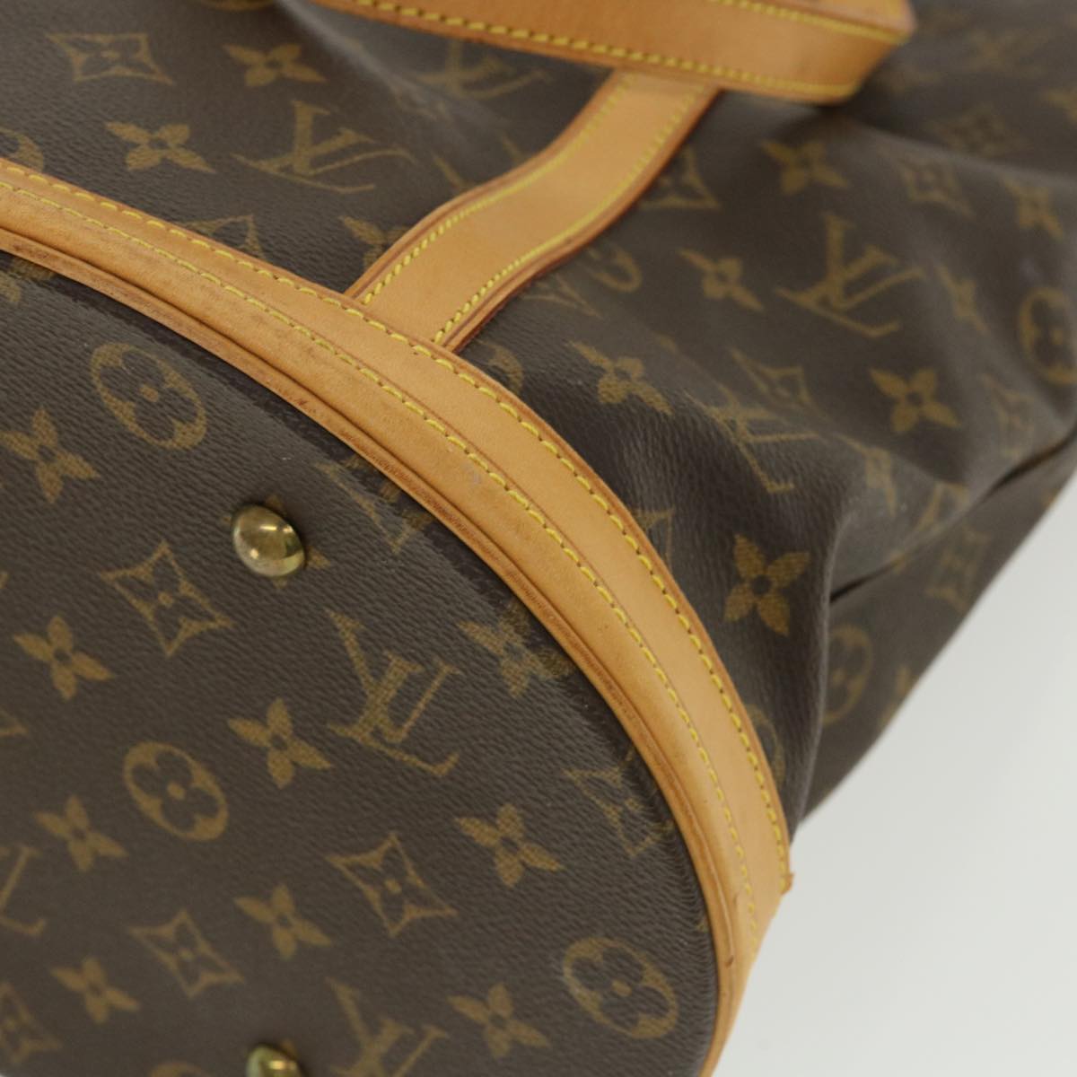 LOUIS VUITTON Monogram Bucket GM Shoulder Bag M42236 LV Auth 32764