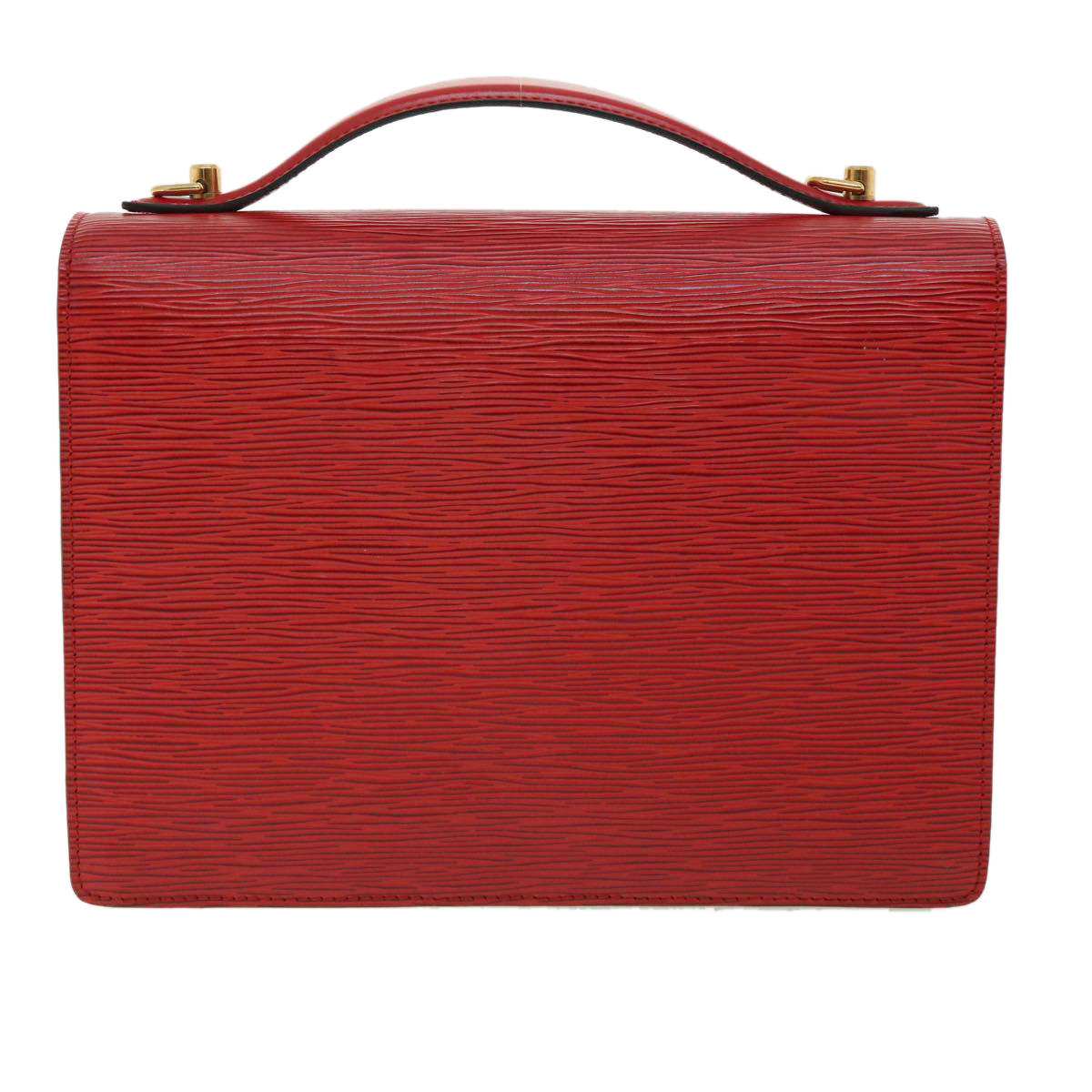 LOUIS VUITTON Epi Monceau Hand Bag Shoulder Bag 2Way Red M52127 LV Auth 32774 - 0