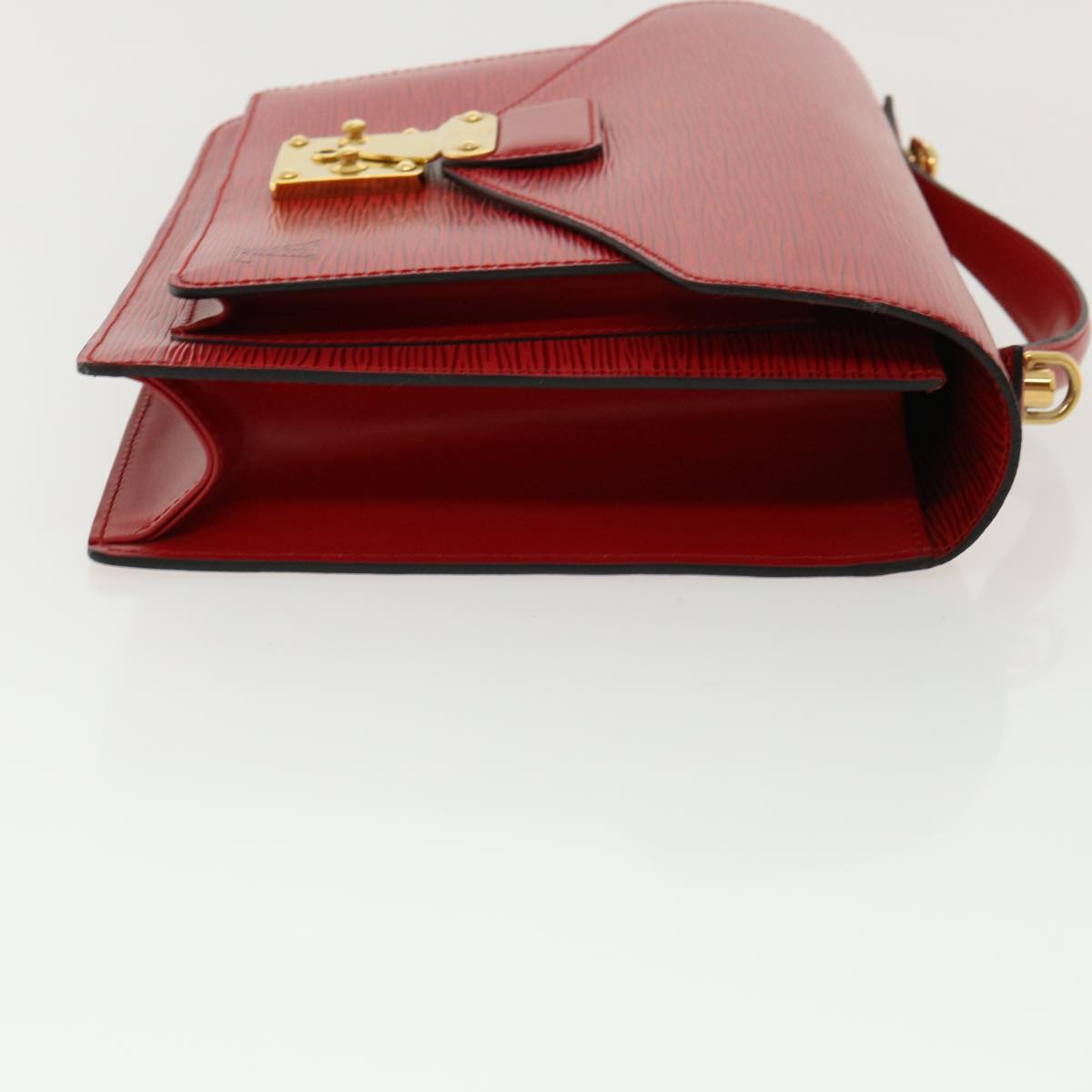 LOUIS VUITTON Epi Monceau Hand Bag Shoulder Bag 2Way Red M52127 LV Auth 32774