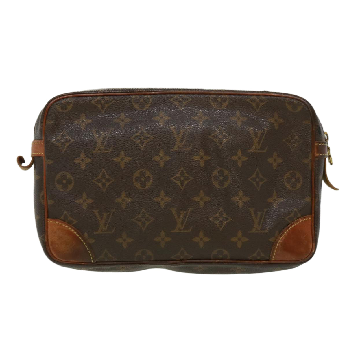 LOUIS VUITTON Monogram Compiegne 28 Clutch Bag M51845 LV Auth 32776 - 0