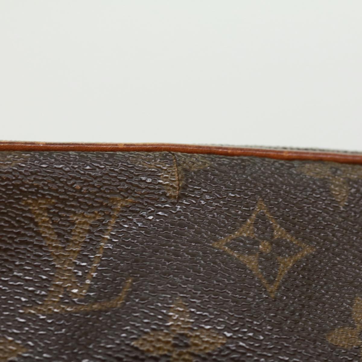 LOUIS VUITTON Monogram Compiegne 28 Clutch Bag M51845 LV Auth 32776