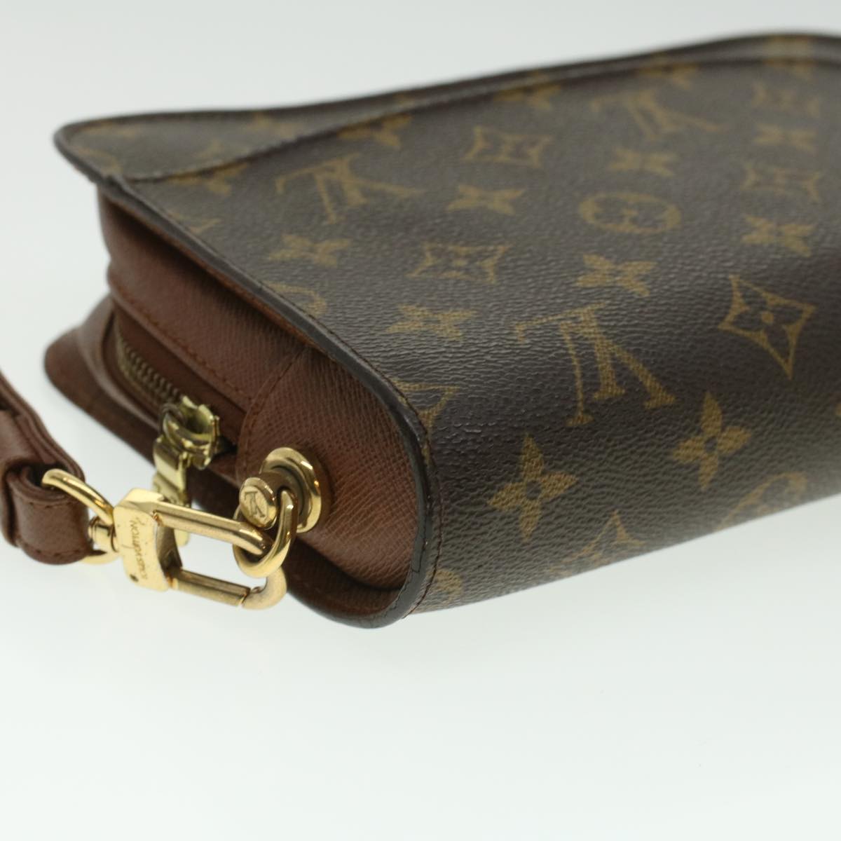 LOUIS VUITTON Monogram Orsay Clutch Bag M51790 LV Auth 32803