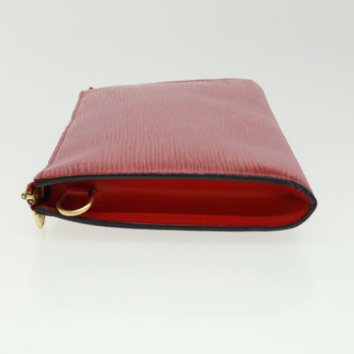 LOUIS VUITTON Epi Pochette Accessoires Pouch Red M52987 LV Auth 32805