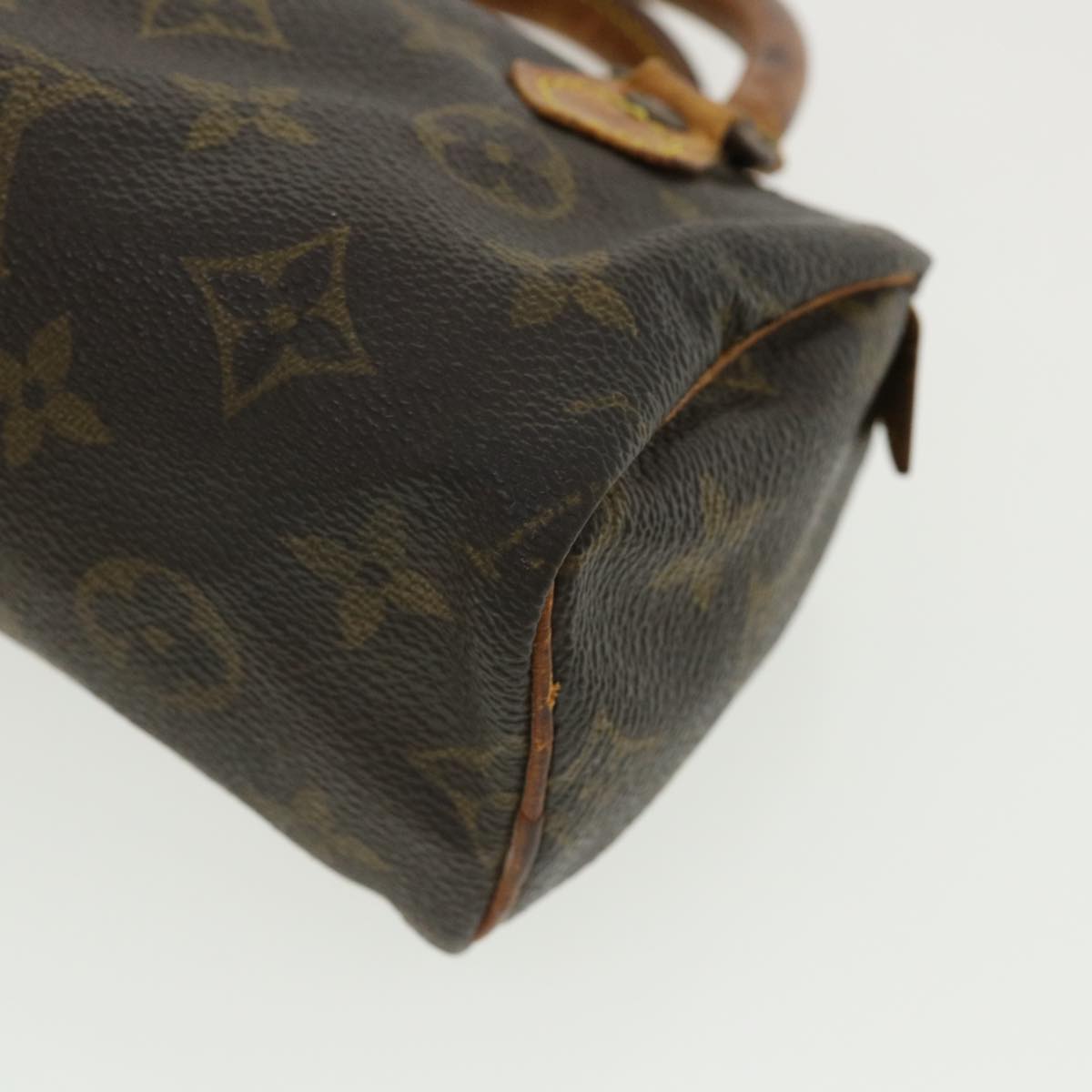 LOUIS VUITTON Monogram Mini Speedy Hand Bag M41534 LV Auth 32810