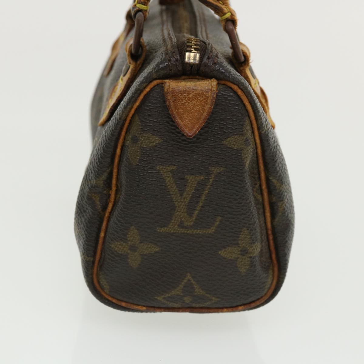 LOUIS VUITTON Monogram Mini Speedy Hand Bag M41534 LV Auth 32810