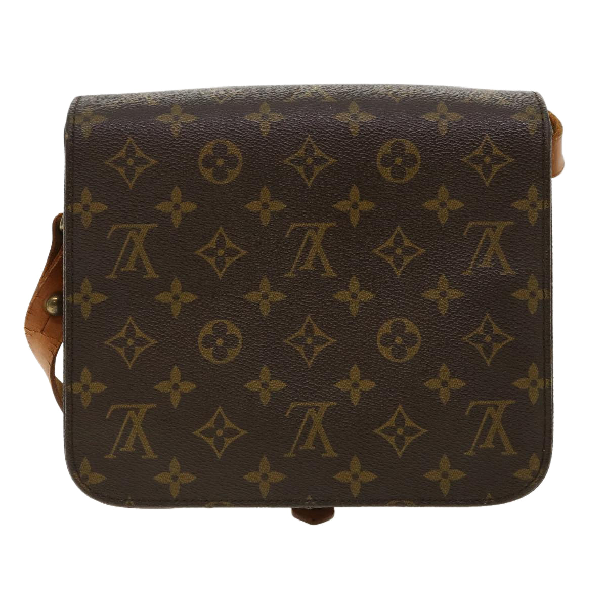 LOUIS VUITTON Monogram Cartouchiere MM Shoulder Bag M51253 LV Auth 32820 - 0