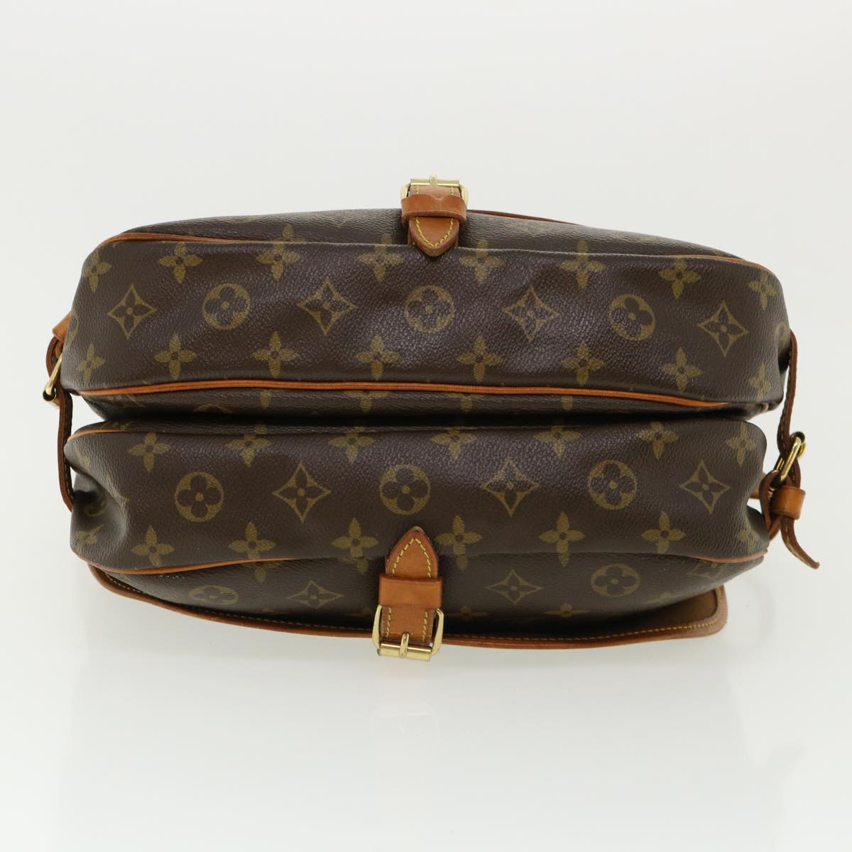 LOUIS VUITTON Monogram Saumur 30 Shoulder Bag M42256 LV Auth 32827