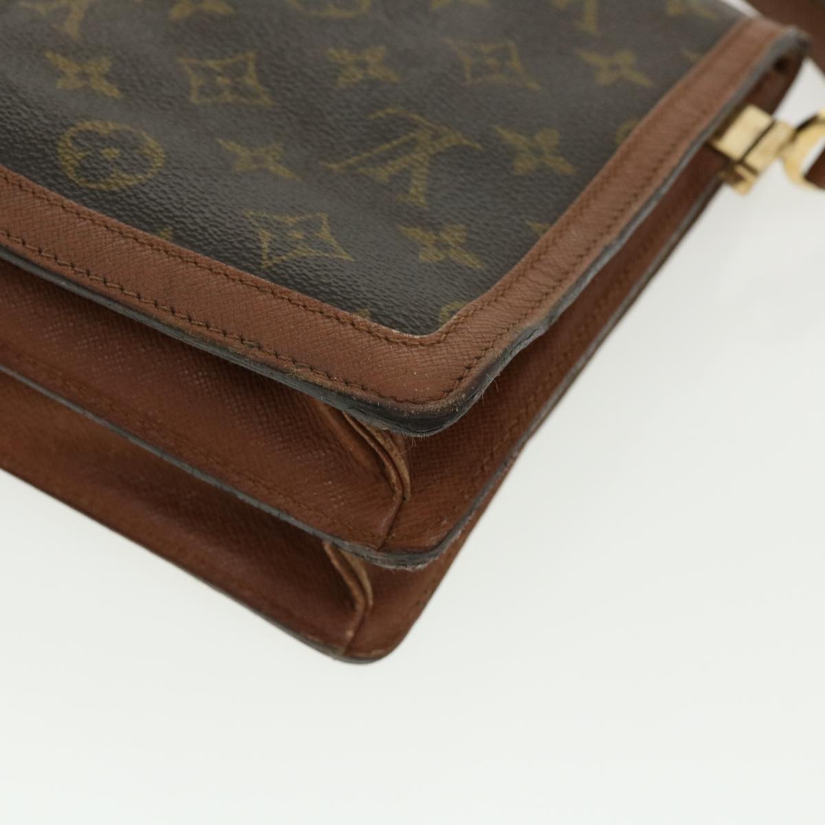 LOUIS VUITTON Monogram Raspail Shoulder Bag M51372 LV Auth 32833