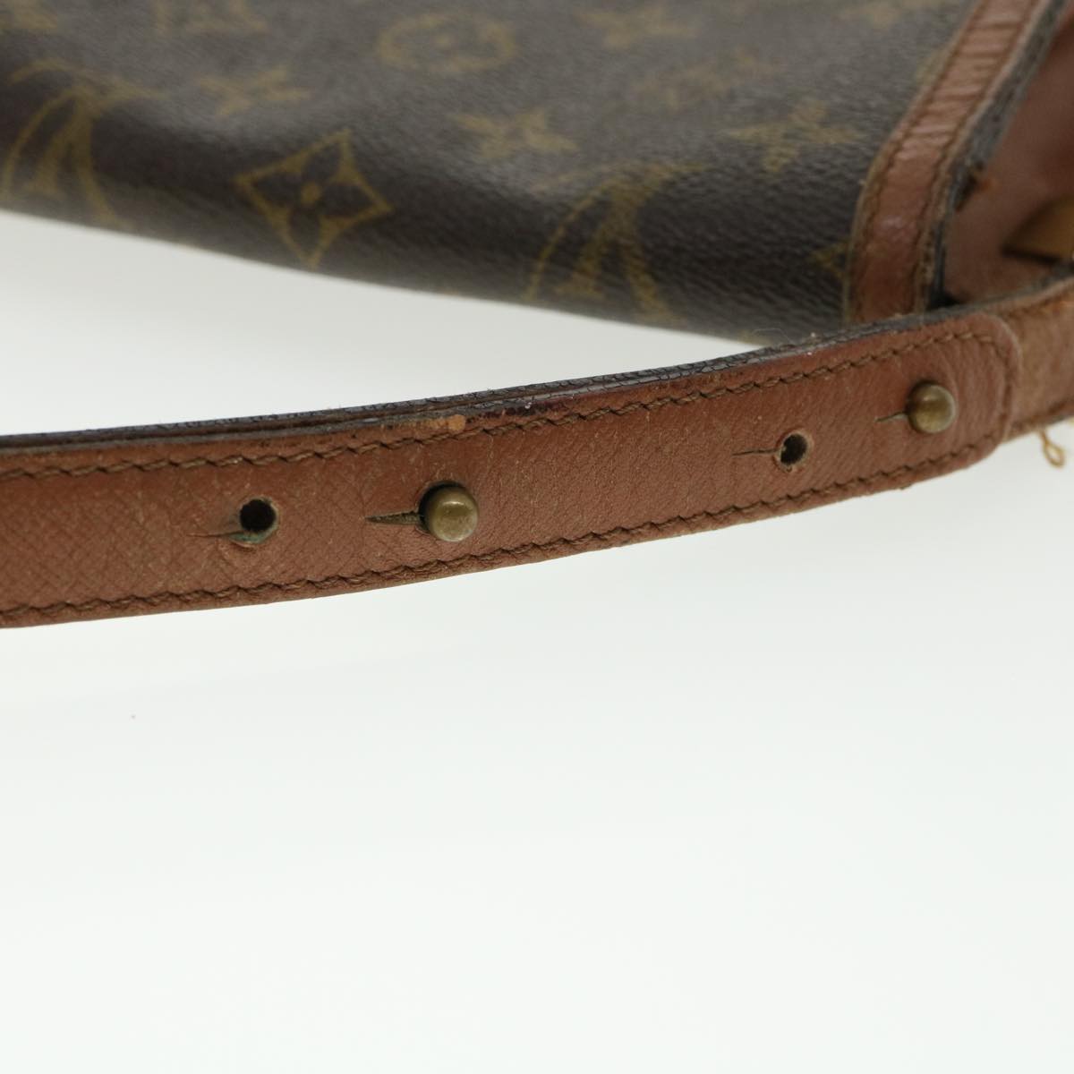 LOUIS VUITTON Monogram Raspail Shoulder Bag M51372 LV Auth 32833