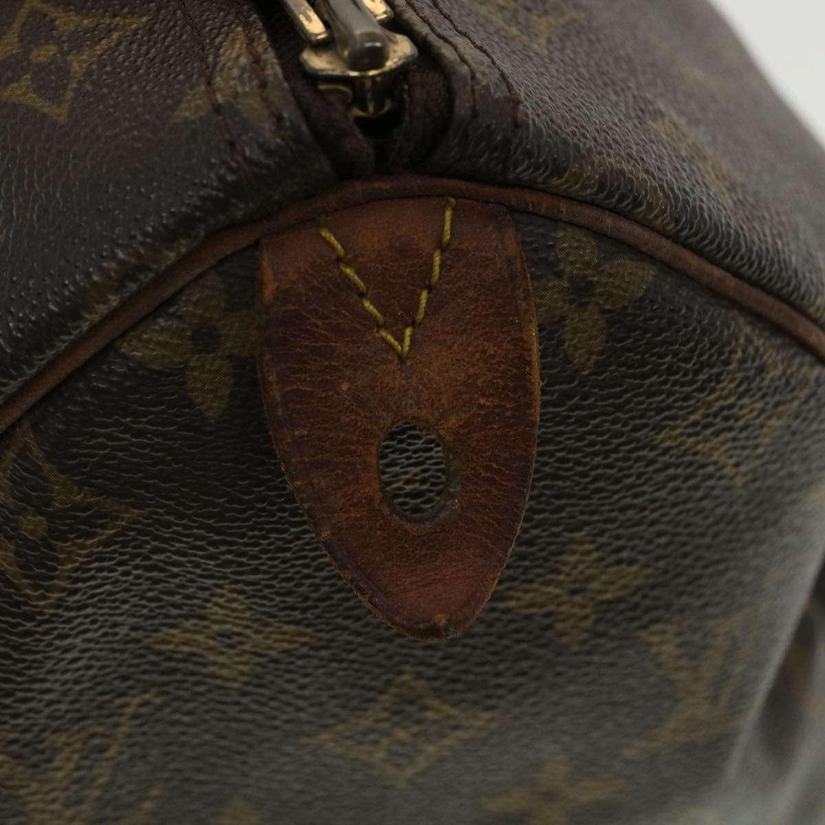 LOUIS VUITTON Monogram Speedy 30 Hand Bag M41526 LV Auth 32849