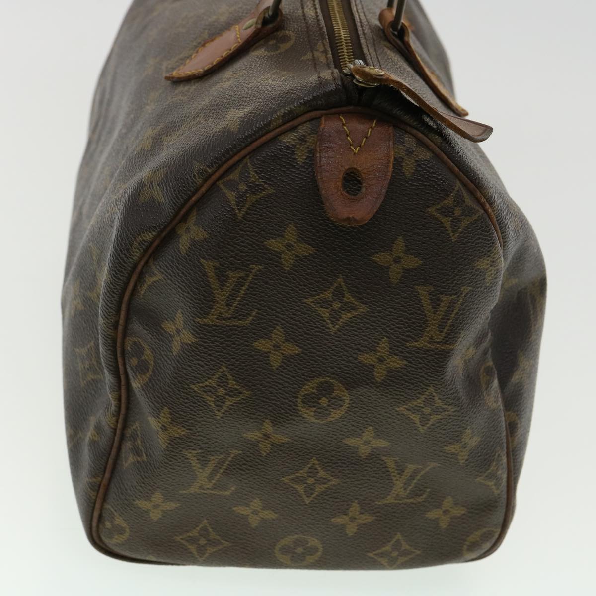 LOUIS VUITTON Monogram Speedy 30 Hand Bag M41526 LV Auth 32849