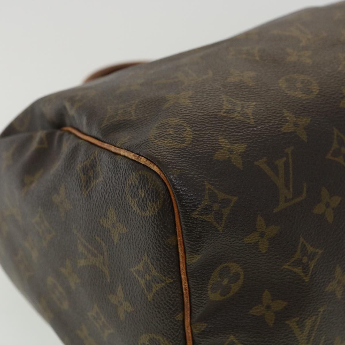 LOUIS VUITTON Monogram Speedy 35 Hand Bag M41524 LV Auth 32857