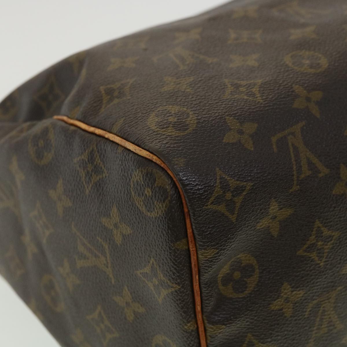 LOUIS VUITTON Monogram Speedy 35 Hand Bag M41524 LV Auth 32857