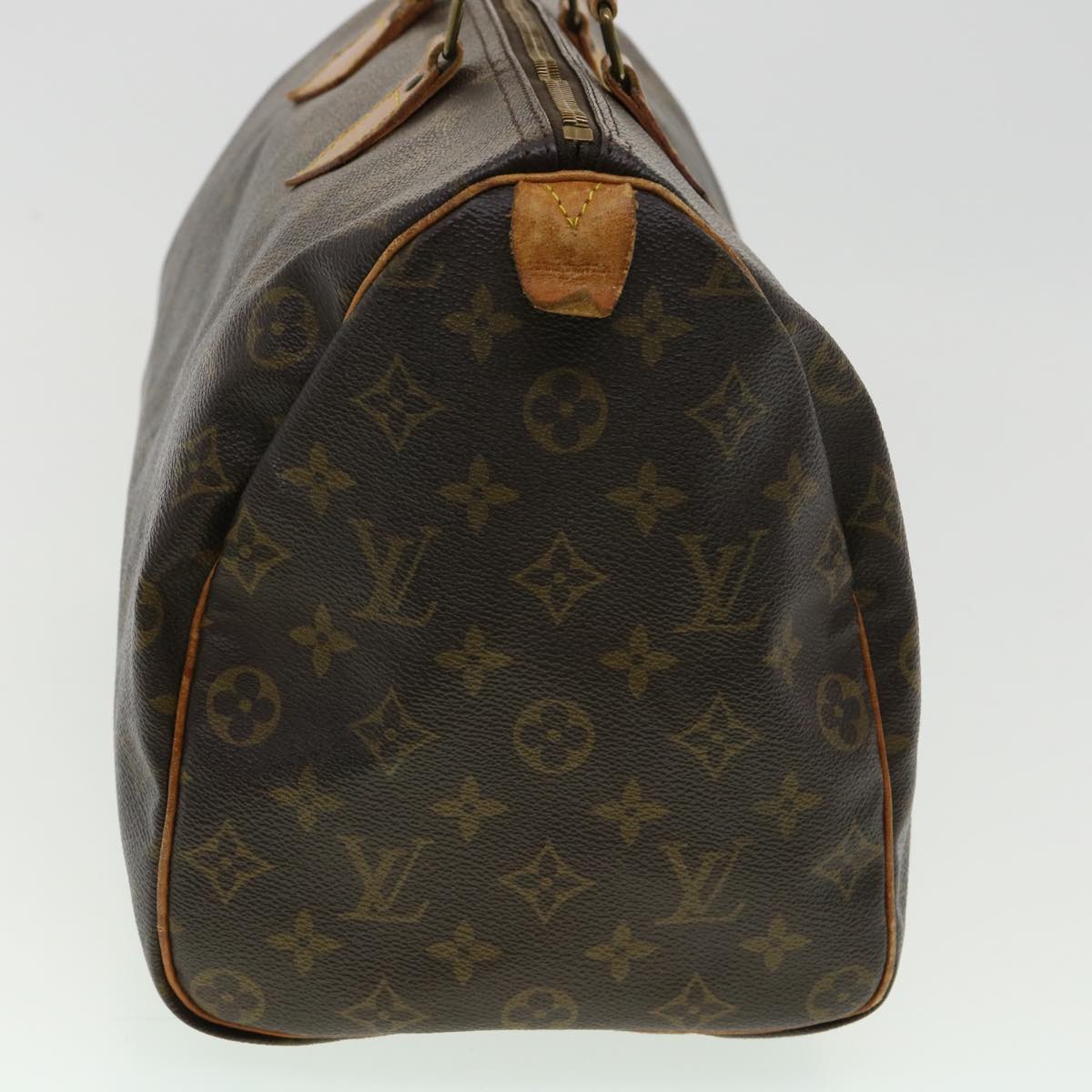 LOUIS VUITTON Monogram Speedy 35 Hand Bag M41524 LV Auth 32857