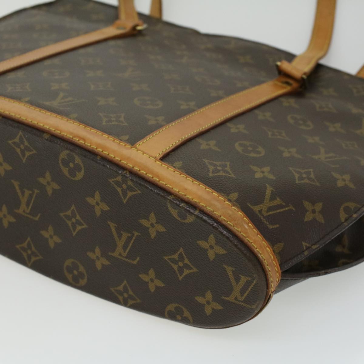 LOUIS VUITTON Monogram Babylone Tote Bag M51102 LV Auth 32860