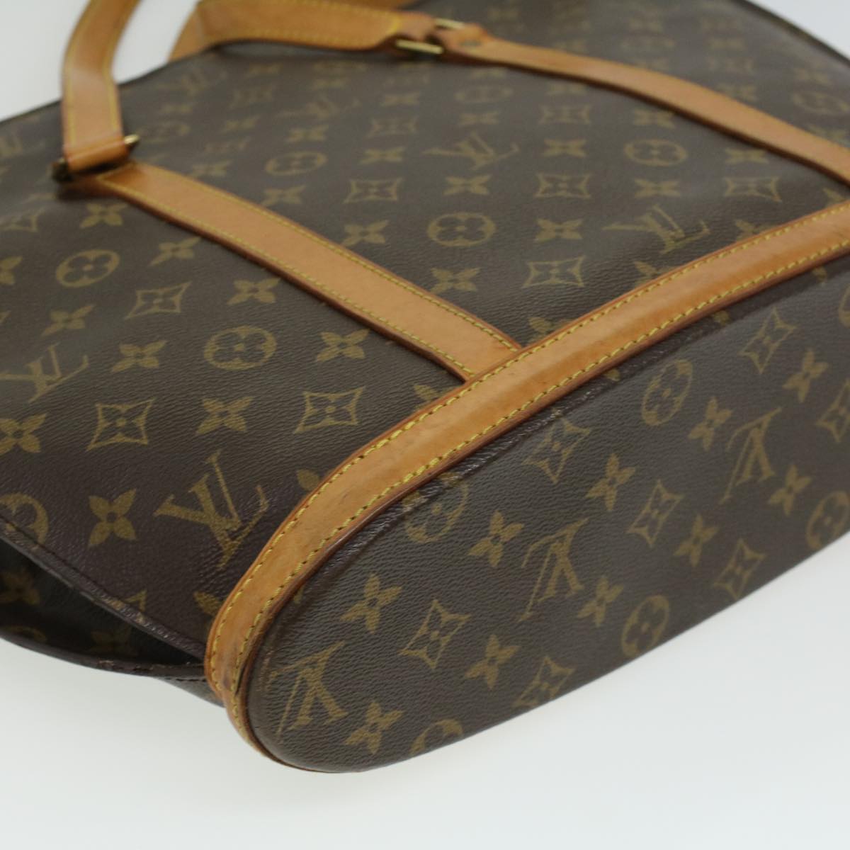 LOUIS VUITTON Monogram Babylone Tote Bag M51102 LV Auth 32860