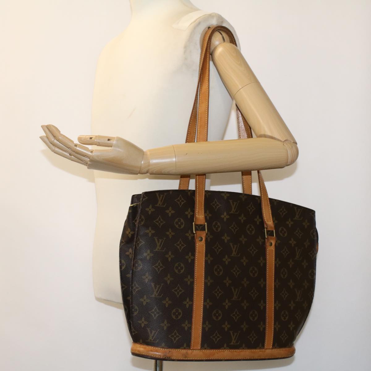 LOUIS VUITTON Monogram Babylone Tote Bag M51102 LV Auth 32860