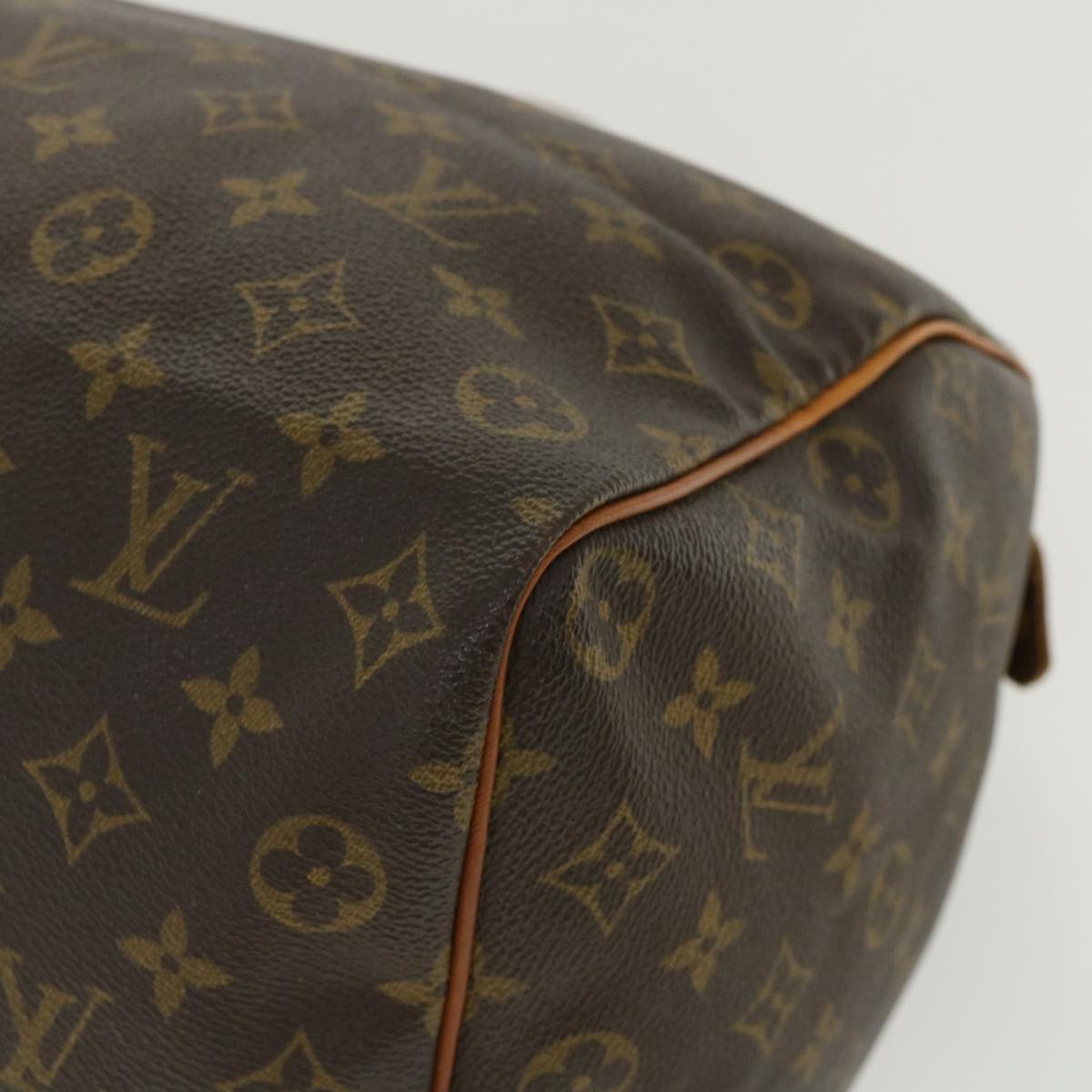 LOUIS VUITTON Monogram Speedy 35 Hand Bag M41524 LV Auth 32877