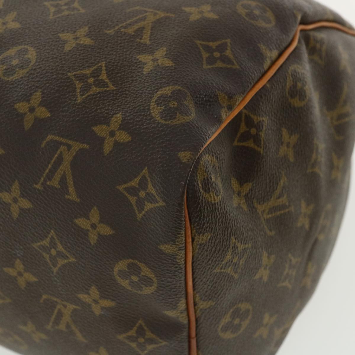 LOUIS VUITTON Monogram Speedy 35 Hand Bag M41524 LV Auth 32877