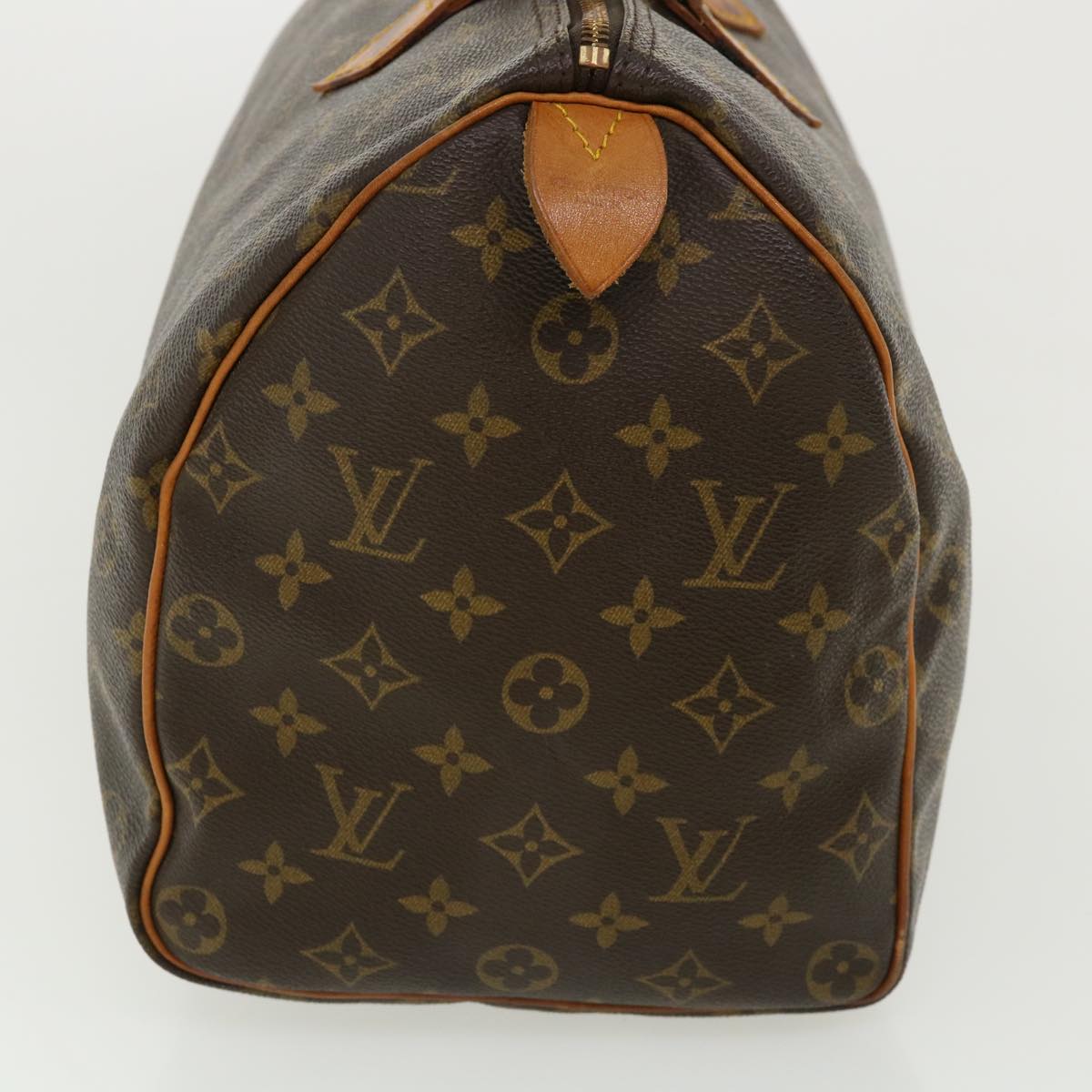 LOUIS VUITTON Monogram Speedy 35 Hand Bag M41524 LV Auth 32877