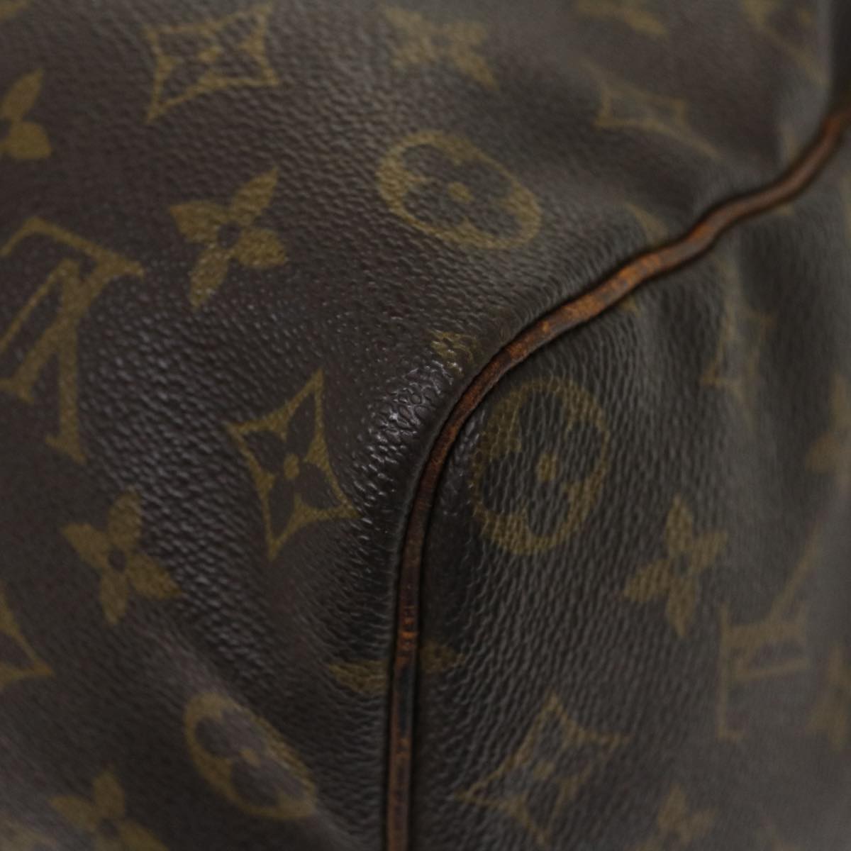 LOUIS VUITTON Monogram Speedy 35 Hand Bag M41524 LV Auth 32878