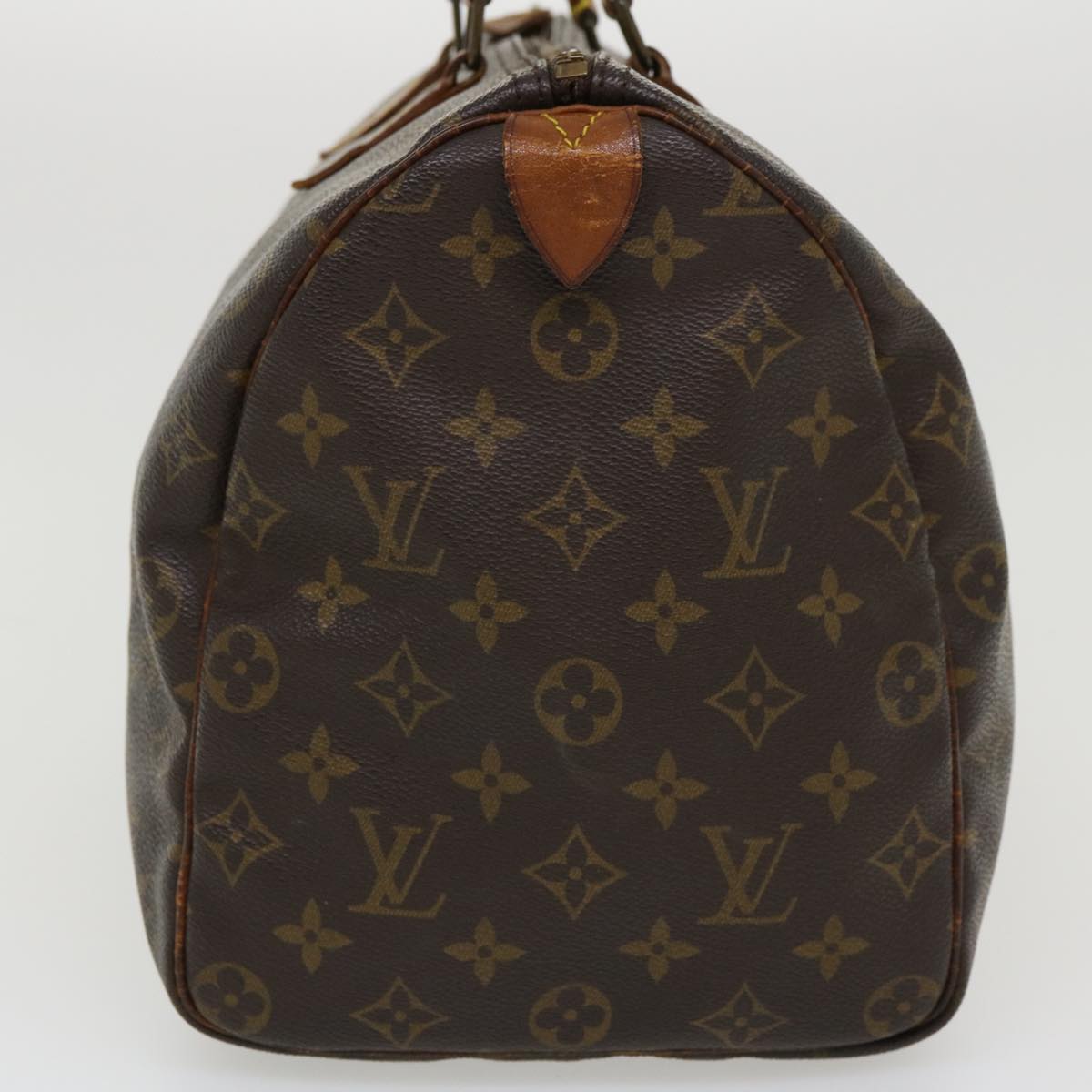 LOUIS VUITTON Monogram Speedy 35 Hand Bag M41524 LV Auth 32878