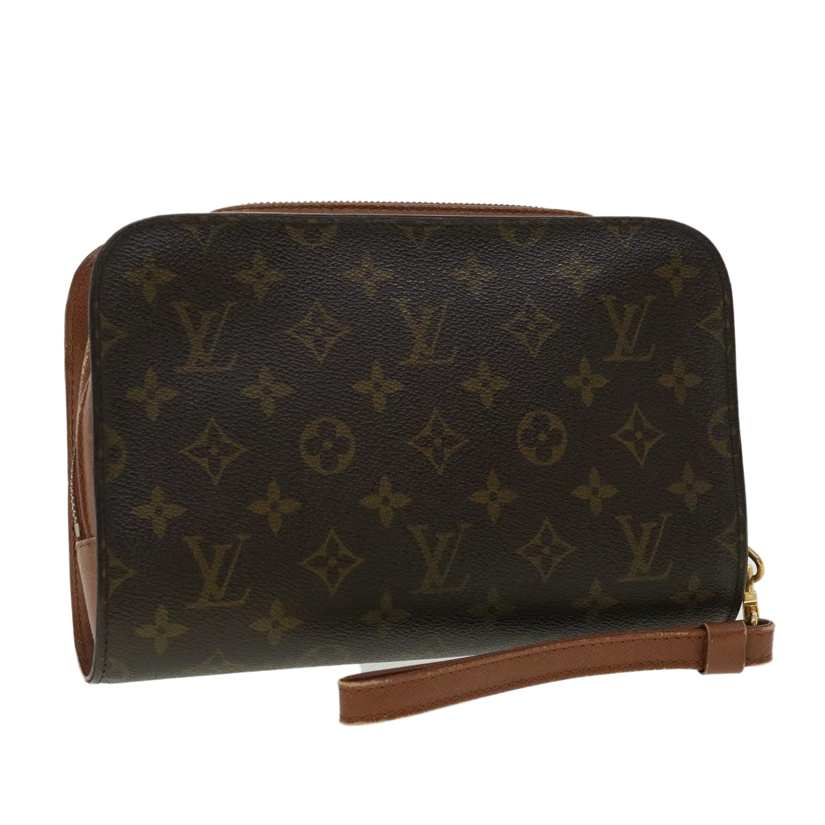 LOUIS VUITTON Monogram Orsay Clutch Bag M51790 LV Auth 32880