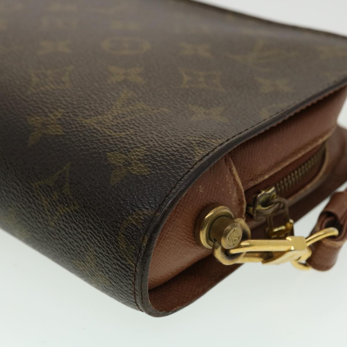 LOUIS VUITTON Monogram Orsay Clutch Bag M51790 LV Auth 32880