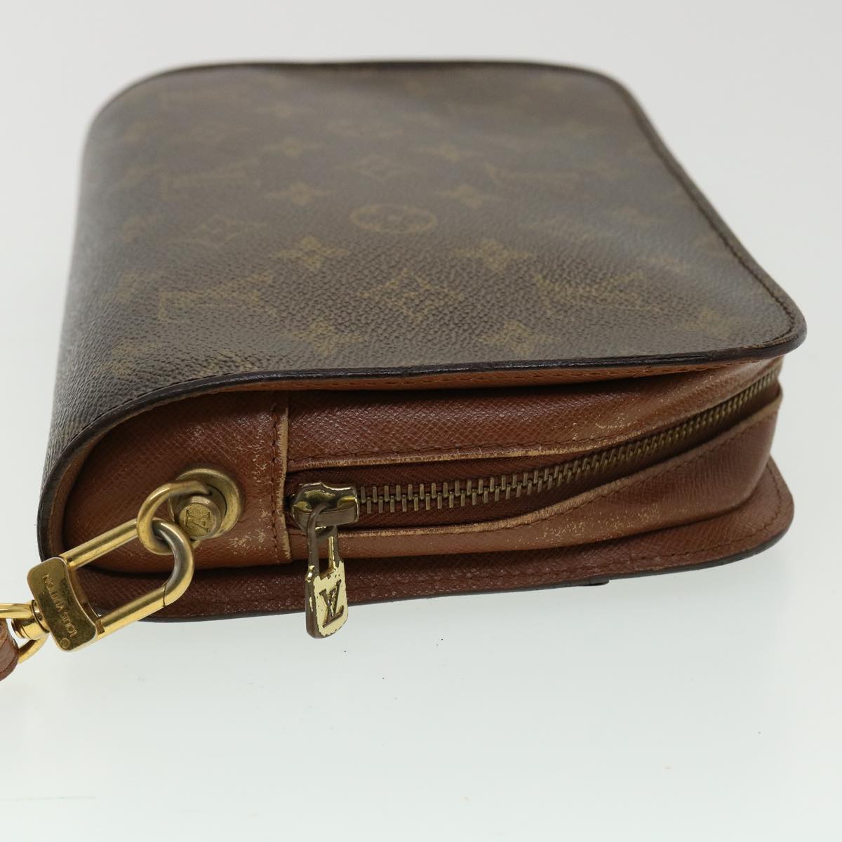 LOUIS VUITTON Monogram Orsay Clutch Bag M51790 LV Auth 32880