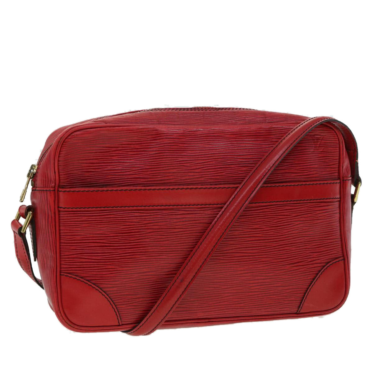 LOUIS VUITTON Epi Trocadero 27 Shoulder Bag Red M52317 LV Auth 32897