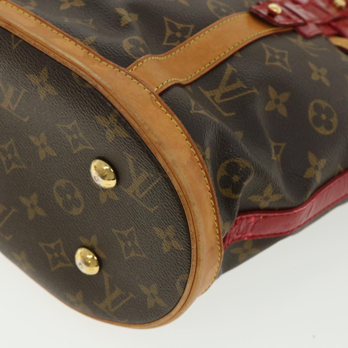 LOUIS VUITTON Monogram Ruby Neo bucket Tote Bag M95613 LV Auth 32973