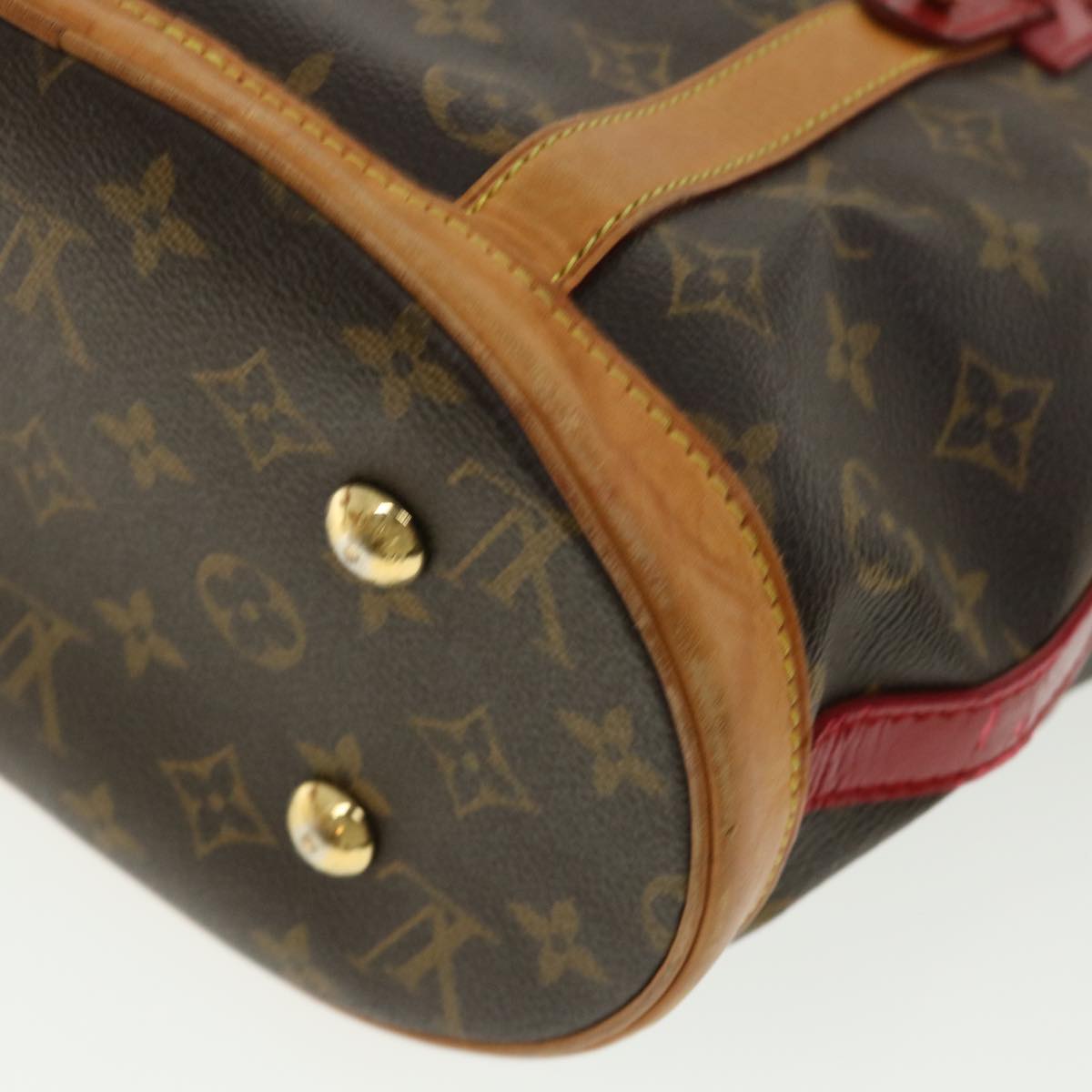 LOUIS VUITTON Monogram Ruby Neo bucket Tote Bag M95613 LV Auth 32973