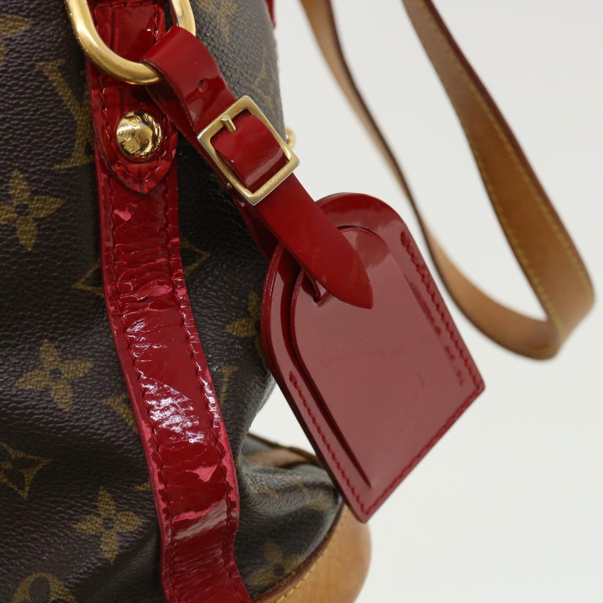 LOUIS VUITTON Monogram Ruby Neo bucket Tote Bag M95613 LV Auth 32973