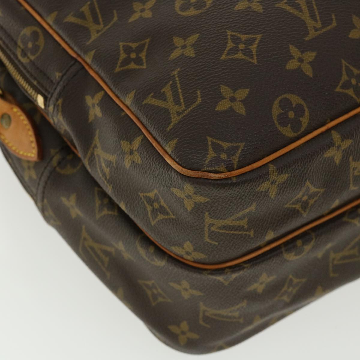 LOUIS VUITTON Monogram Reporter GM Shoulder Bag M45252 LV Auth 32975