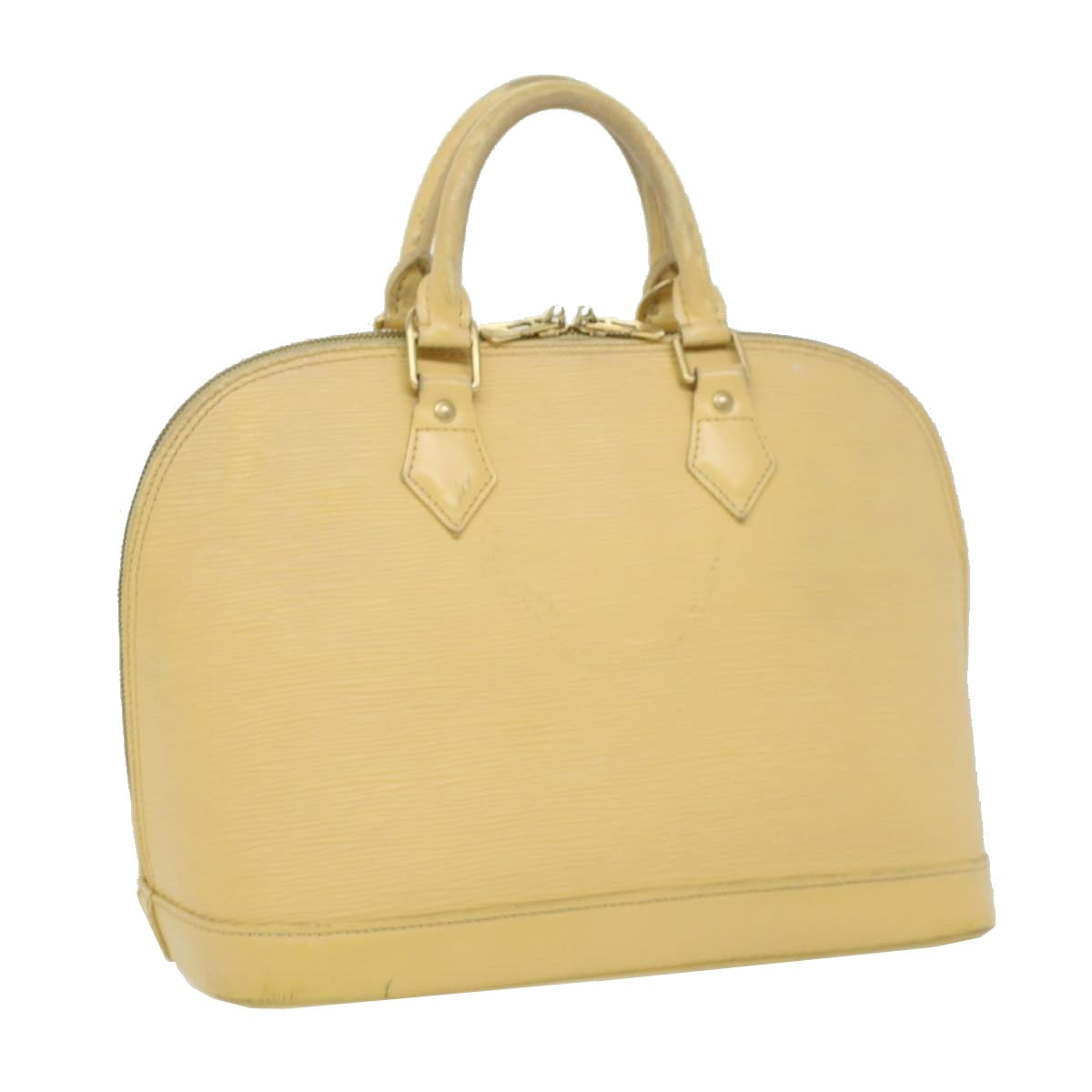 LOUIS VUITTON Epi Alma Hand Bag Vanilla M5214A LV Auth 32976