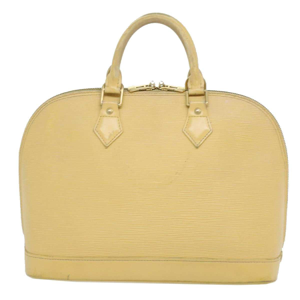 LOUIS VUITTON Epi Alma Hand Bag Vanilla M5214A LV Auth 32976