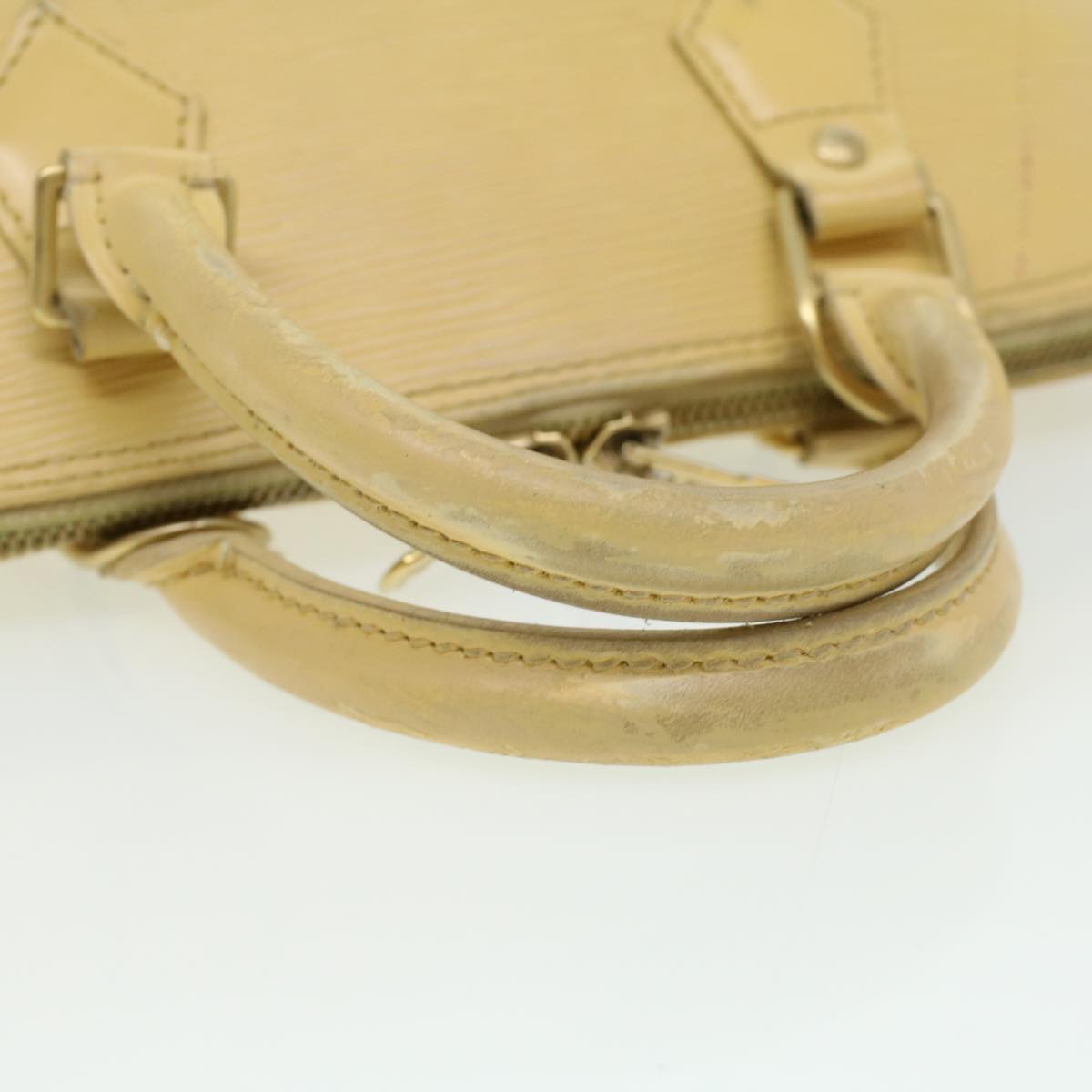 LOUIS VUITTON Epi Alma Hand Bag Vanilla M5214A LV Auth 32976