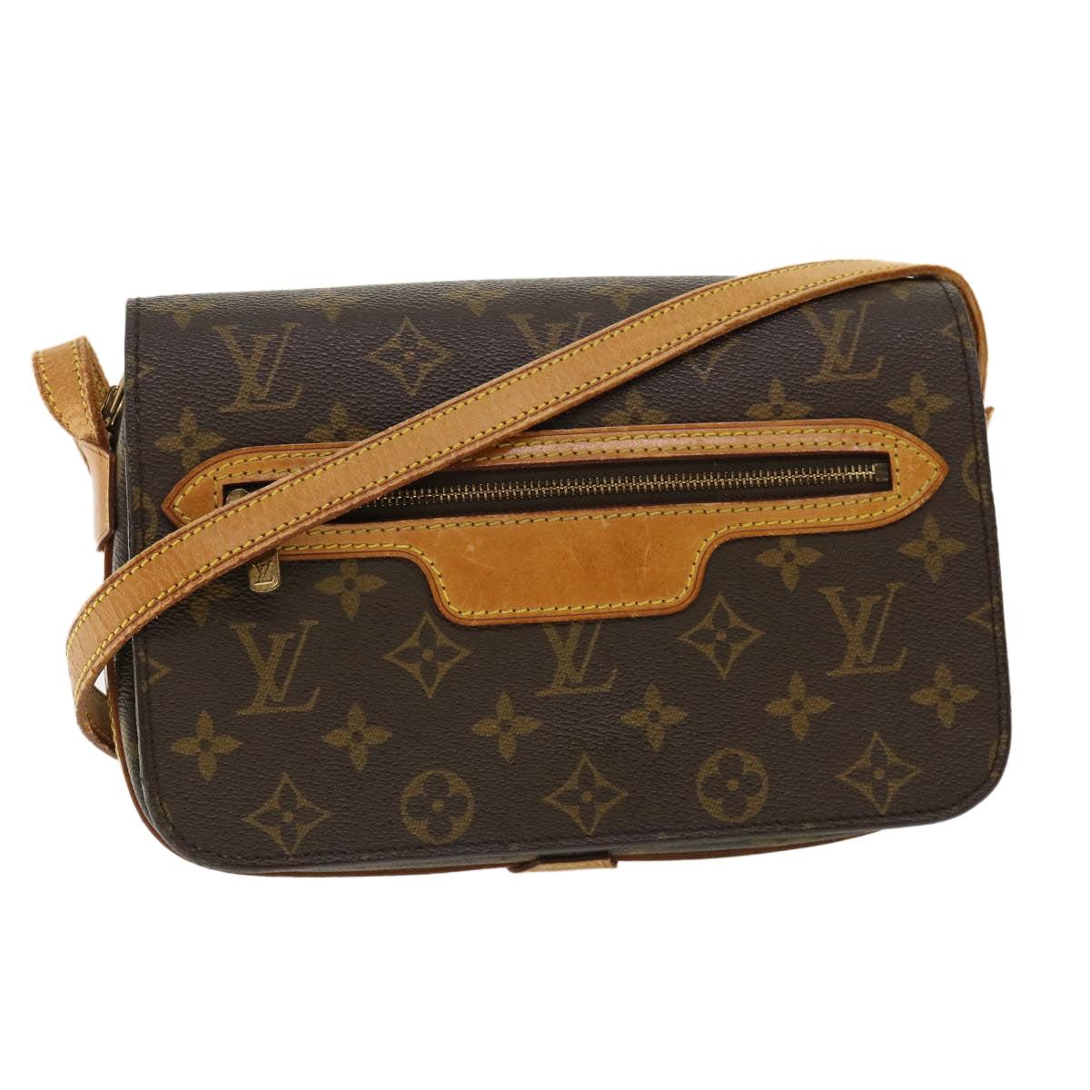 LOUIS VUITTON Monogram Saint Germain Shoulder Bag M51210 LV Auth 32989