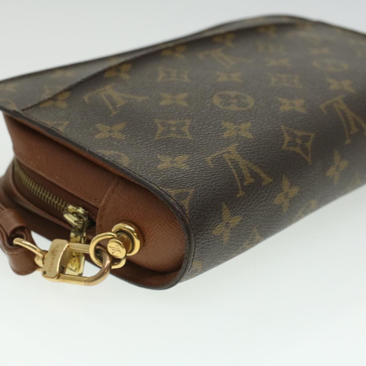 LOUIS VUITTON Monogram Orsay Clutch Bag M51790 LV Auth 32991