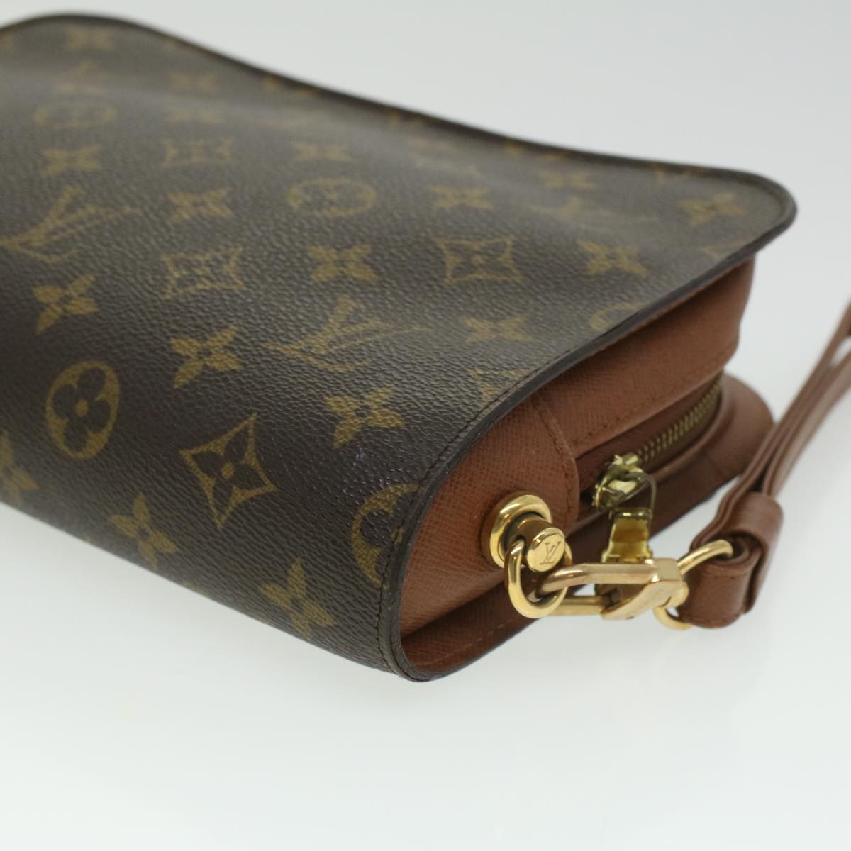 LOUIS VUITTON Monogram Orsay Clutch Bag M51790 LV Auth 32991