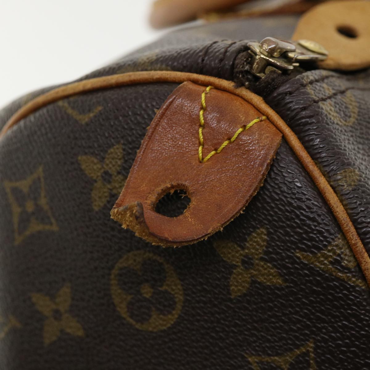 LOUIS VUITTON Monogram Speedy 30 Hand Bag M41526 LV Auth 32994