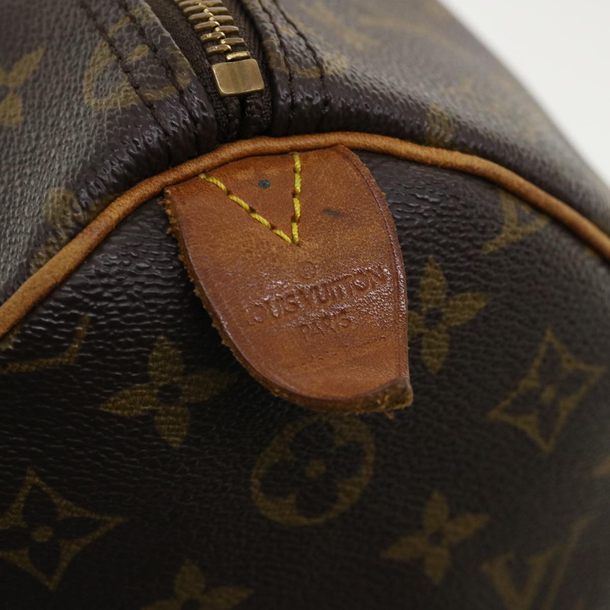 LOUIS VUITTON Monogram Speedy 30 Hand Bag M41526 LV Auth 32994