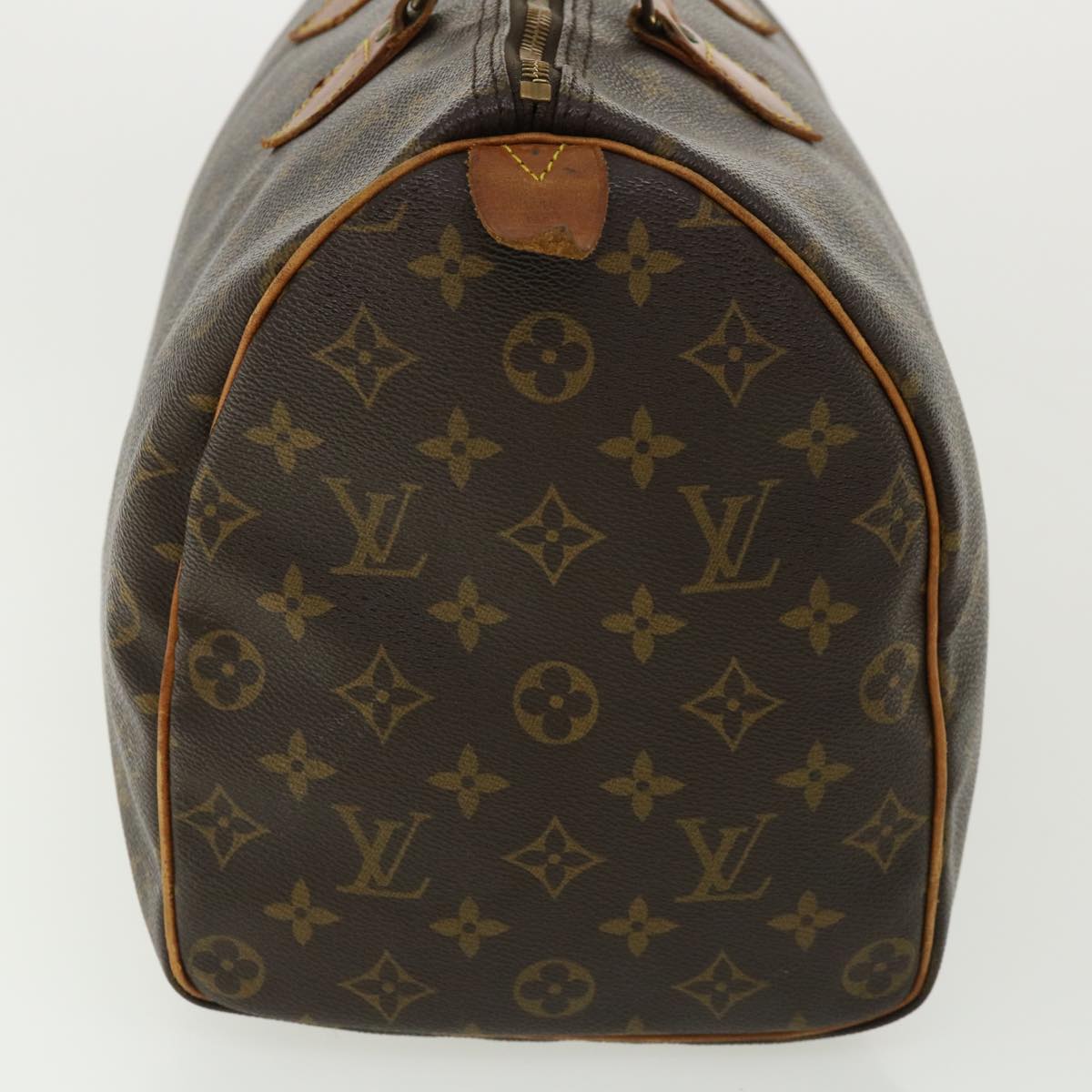 LOUIS VUITTON Monogram Speedy 30 Hand Bag M41526 LV Auth 32994